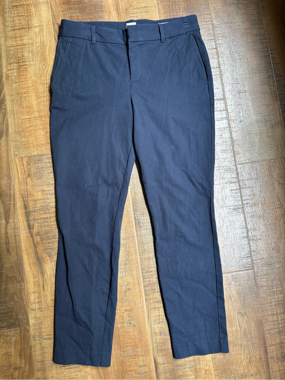 GAP Women’s size 8  Navy pant signature skinny ankle trouser stretch casual